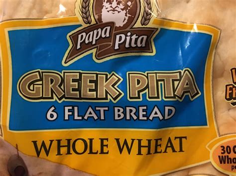 How many protein are in greek pita - 7in - calories, carbs, nutrition