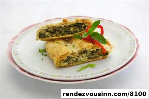 How many protein are in greek spinach strudel - calories, carbs, nutrition