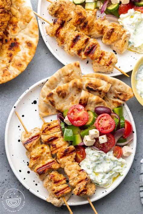 How many protein are in greek taverna - grilled pork souvlaki - calories, carbs, nutrition