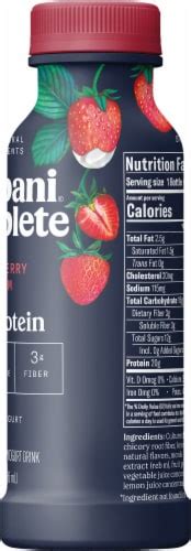 How many protein are in greek yogurt - strawberry cream - calories, carbs, nutrition