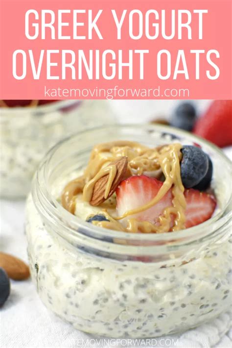 How many protein are in greek yogurt with oats - calories, carbs, nutrition