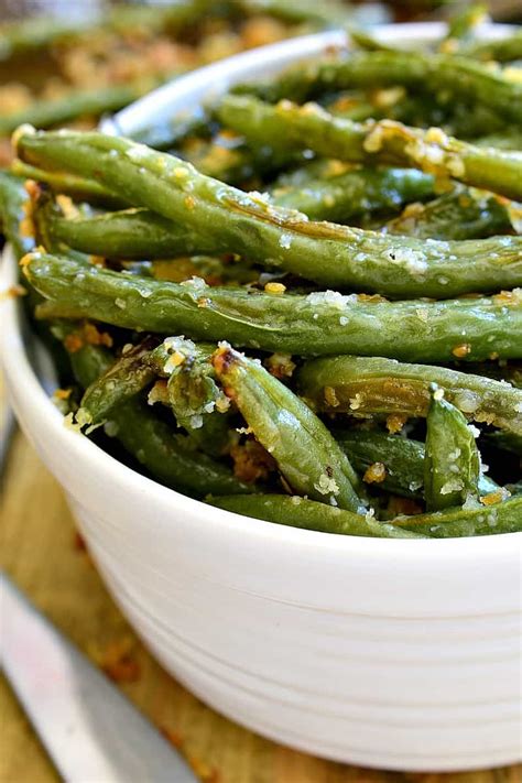 How many protein are in green beans fresh parmesan 4 oz - calories, carbs, nutrition