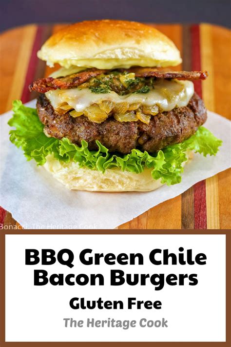 How many protein are in green chile bacon burger - calories, carbs, nutrition