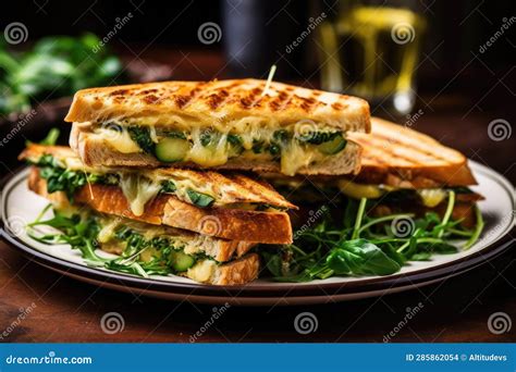 How many protein are in greens grilled cheese panini - calories, carbs, nutrition