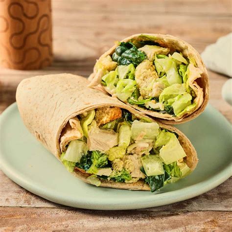 How many protein are in grilled chicken caesar snack wrap (27416.1) - calories, carbs, nutrition