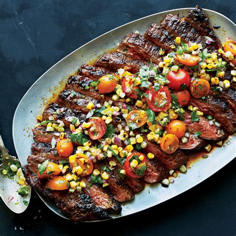 How many protein are in grilled mexican flank steak - calories, carbs, nutrition