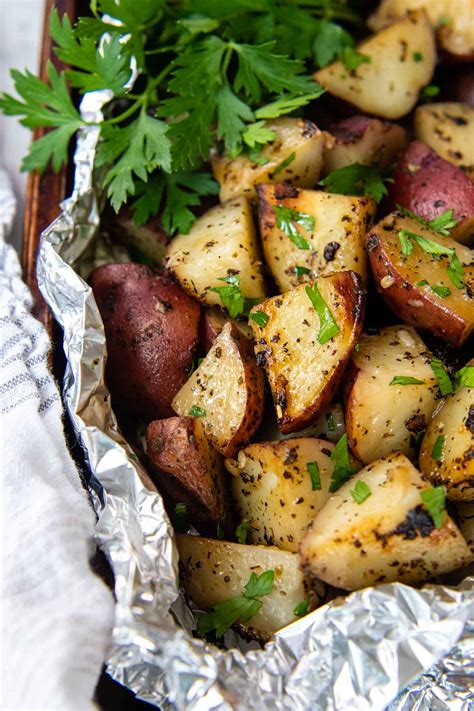 How many protein are in grilled red potatoes - calories, carbs, nutrition