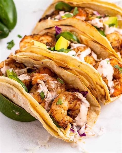 How many protein are in grilled shrimp taco - calories, carbs, nutrition