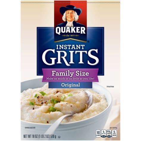 How many protein are in grits - instant - original - calories, carbs, nutrition