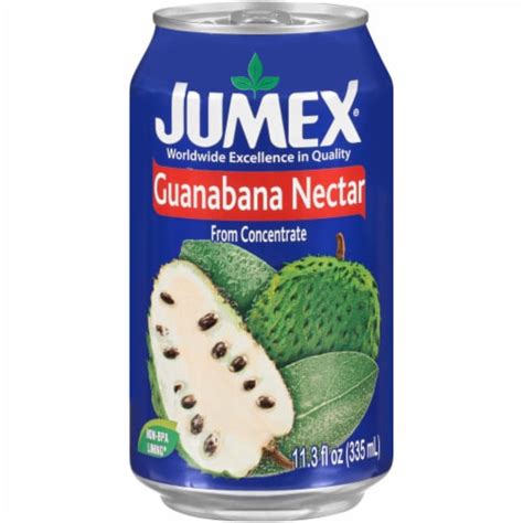 How many protein are in guanabana nectar, canned - calories, carbs, nutrition