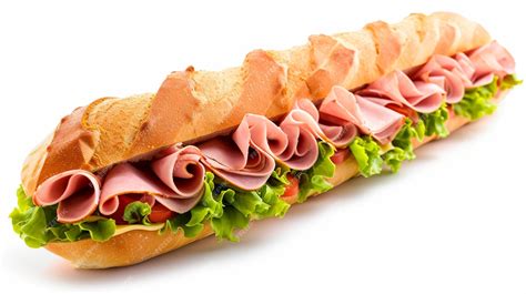 How many protein are in ham and swiss submarine - calories, carbs, nutrition