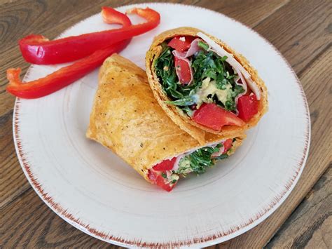 How many protein are in ham swiss wrap withpasta salad - calories, carbs, nutrition