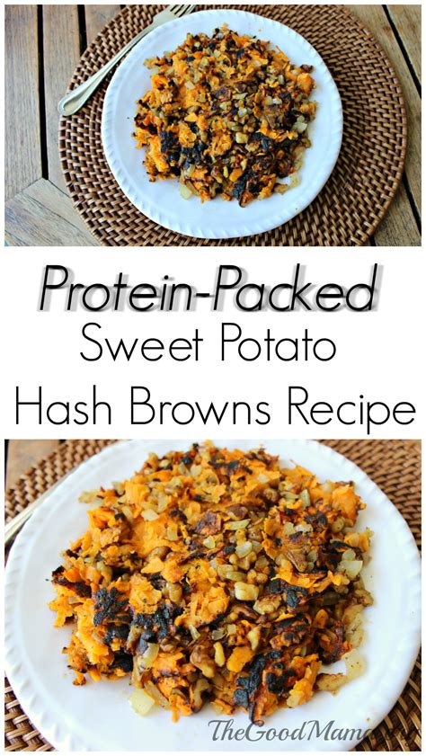 How many protein are in hash brown sweet potatoes - calories, carbs, nutrition