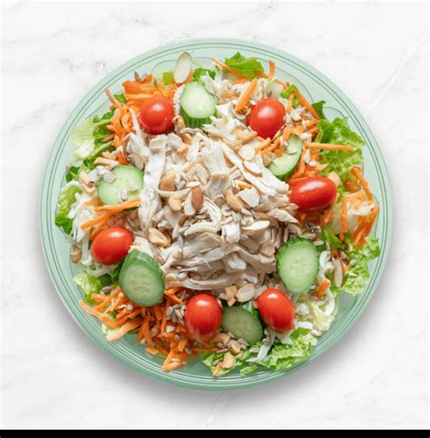 How many protein are in health nut salad plate - calories, carbs, nutrition