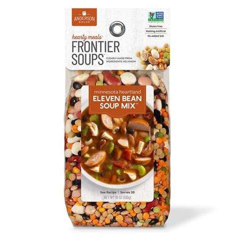 How many protein are in heartland bean soup - calories, carbs, nutrition