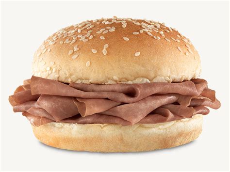 How many protein are in hearty roast beef sandwich - calories, carbs, nutrition