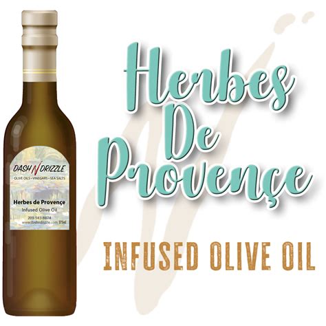 How many protein are in herb de provence infused olive oil dressing - calories, carbs, nutrition