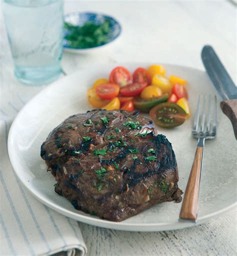 How many protein are in herb marinated steak & onion - calories, carbs, nutrition