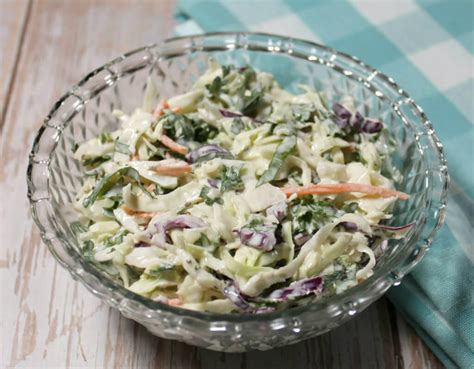 How many protein are in herb slaw - calories, carbs, nutrition