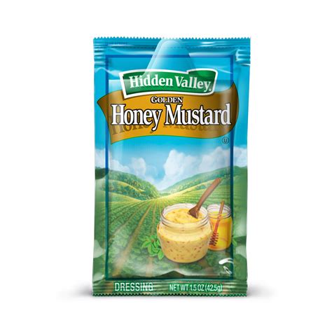 How many protein are in hidden valley honey mustard (71075.3) - calories, carbs, nutrition