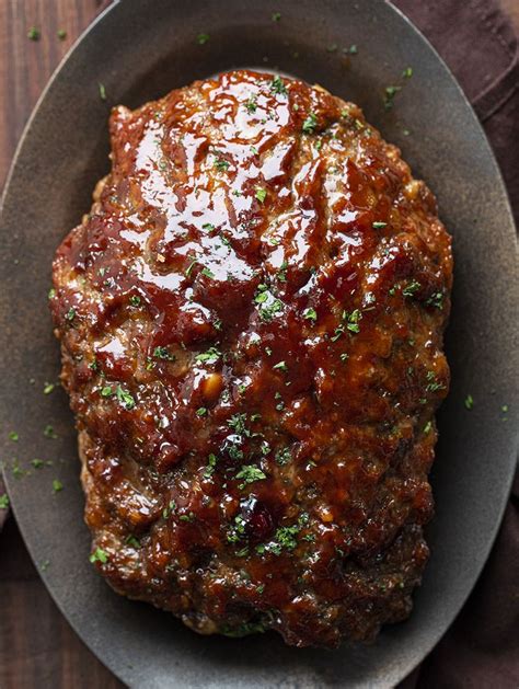 How many protein are in honey bbq meatloaf - calories, carbs, nutrition