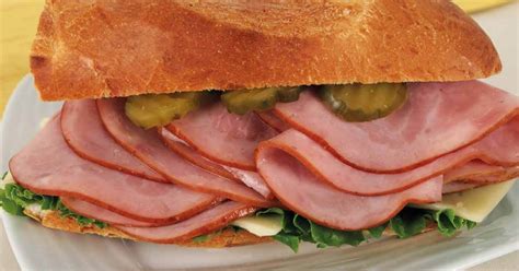 How many protein are in honey dijon ham sandwich - calories, carbs, nutrition