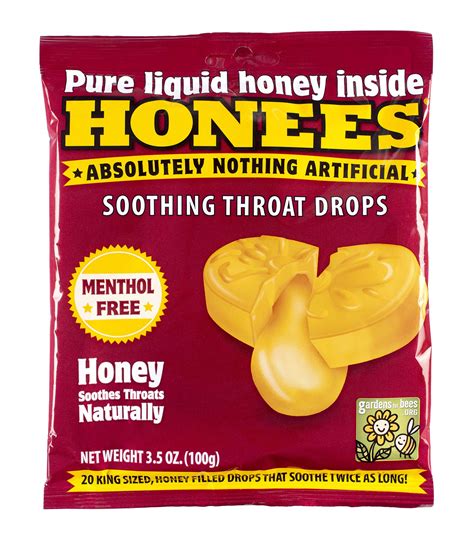 How many protein are in honey filled drops - calories, carbs, nutrition