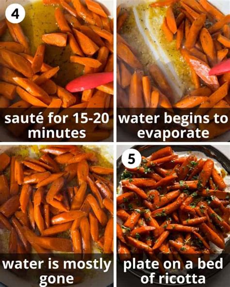 How many protein are in honey glazed carrots - calories, carbs, nutrition