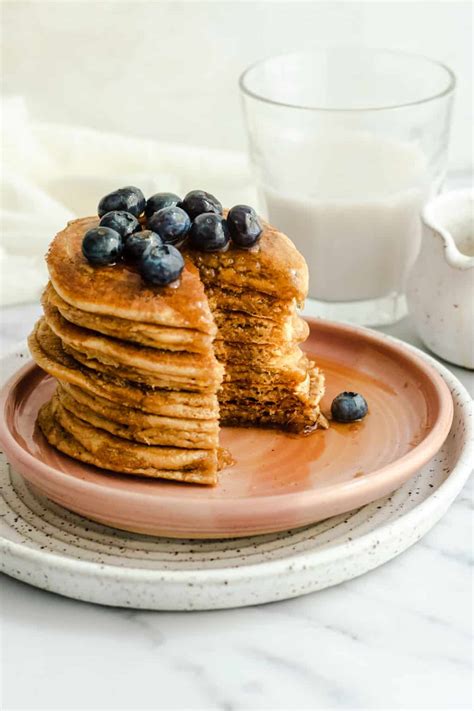 How many protein are in honey grain pancakes, with cinnamon - calories, carbs, nutrition