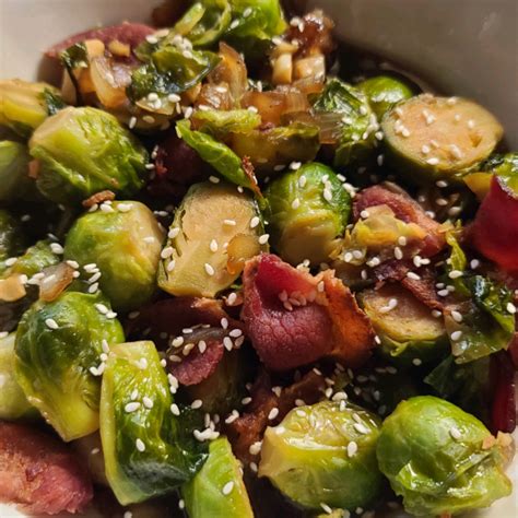 How many protein are in honey mustard glazed brussels sprouts - calories, carbs, nutrition