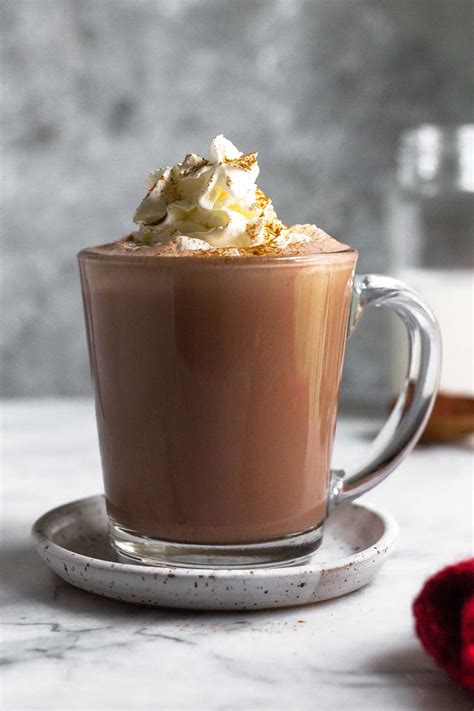 How many protein are in hot chocolate - venti - soy milk - with whipped cream - calories, carbs, nutrition