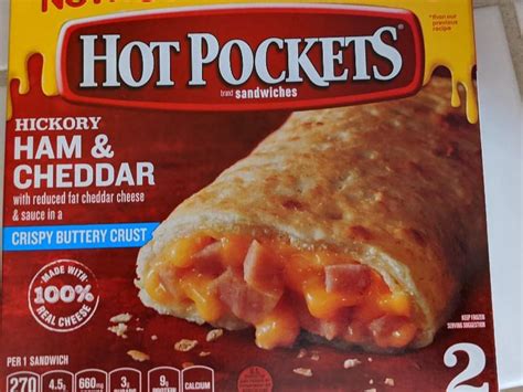 How many protein are in hot pocket - calories, carbs, nutrition