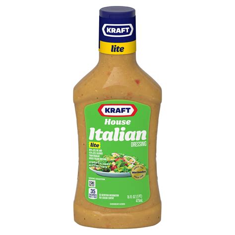 How many protein are in house italian lite - calories, carbs, nutrition