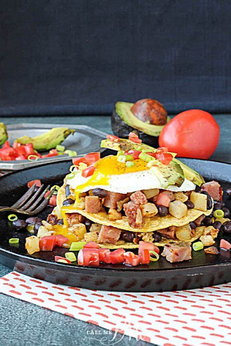 How many protein are in huevos rancheros egg stack - calories, carbs, nutrition