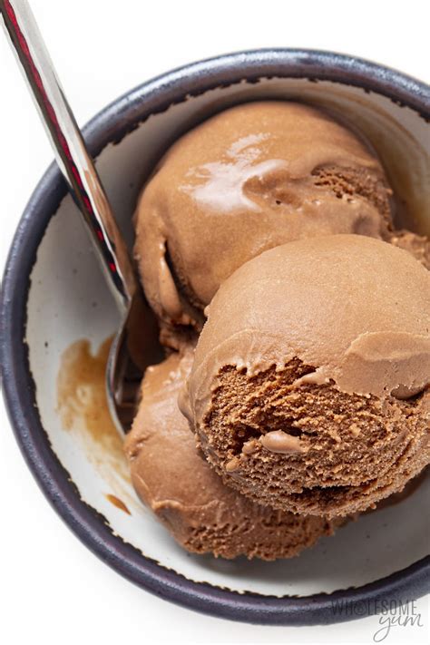 How many protein are in ice cream chocolate #12 scoop - calories, carbs, nutrition