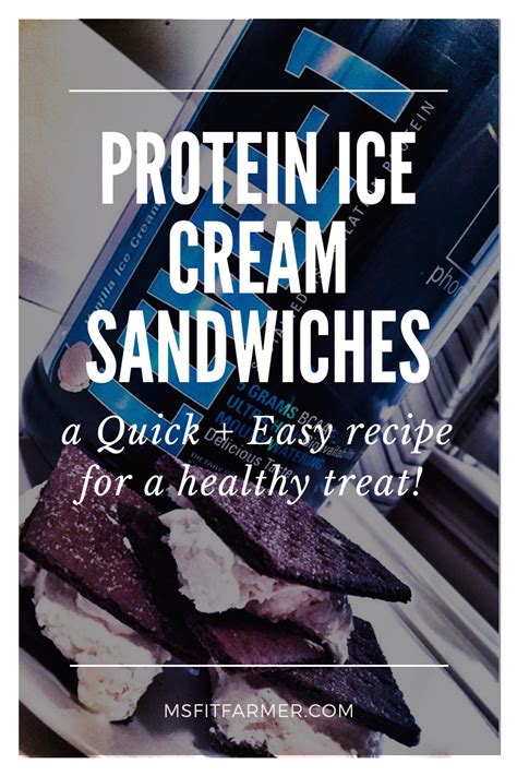 How many protein are in ice cream sandwich - calories, carbs, nutrition