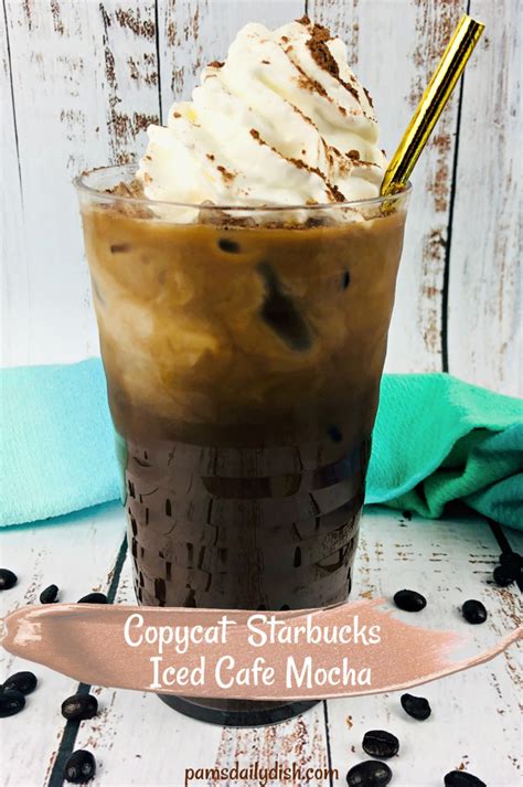 How many protein are in iced caffe mocha - tall - 2% milk - with whipped cream - calories, carbs, nutrition