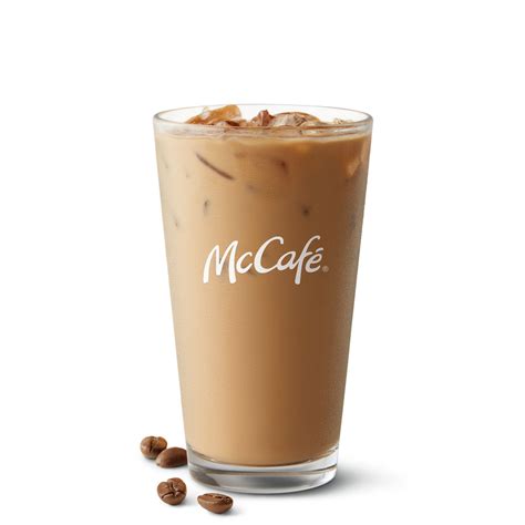 How many protein are in iced coffee, large - calories, carbs, nutrition