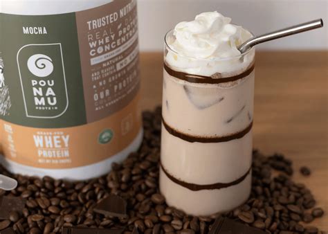 How many protein are in iced orange mocha - tall - 2% milk - with whipped cream - calories, carbs, nutrition