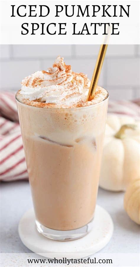 How many protein are in iced pumpkin spice latte - grande - whole milk - with whipped cream - calories, carbs, nutrition
