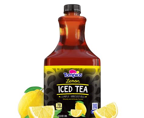 How many protein are in iced tea lemon flavored - calories, carbs, nutrition