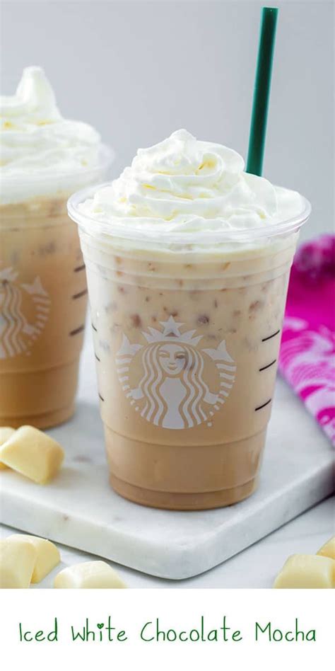 How many protein are in iced white chocolate mocha - tall - 2% milk - with whipped cream - calories, carbs, nutrition