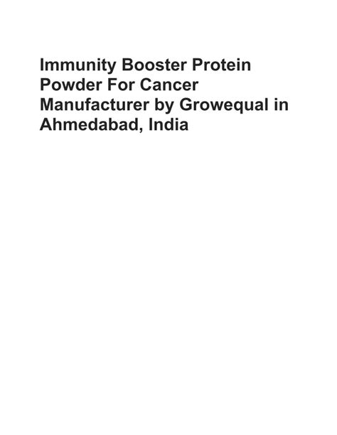 How many protein are in immunity booster - calories, carbs, nutrition
