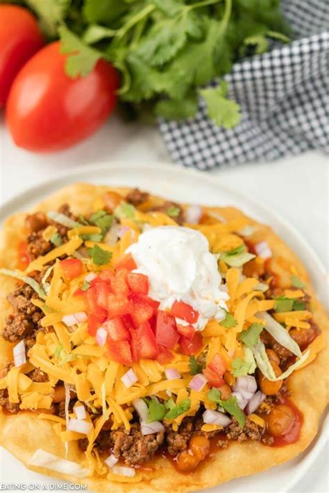 How many protein are in indian tacos - calories, carbs, nutrition