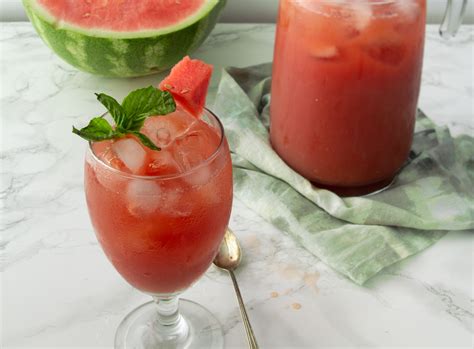 How many protein are in infused water, watermellon-basil aguas frescas - calories, carbs, nutrition