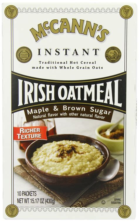 How many protein are in instant irish oatmeal - calories, carbs, nutrition