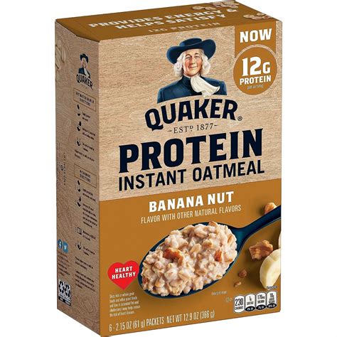 How many protein are in instant oatmeal -raisin, date & walnut - calories, carbs, nutrition