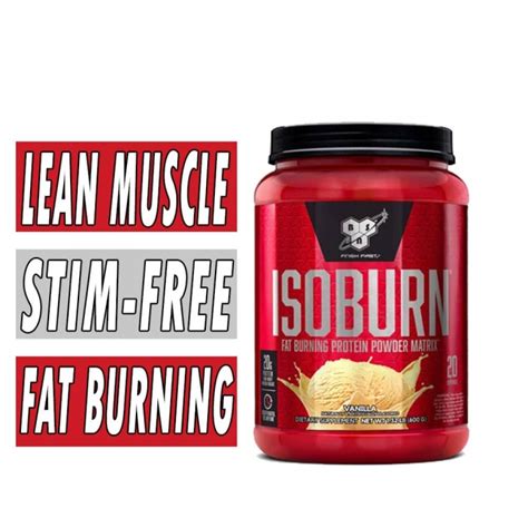 How many protein are in isoburn - calories, carbs, nutrition