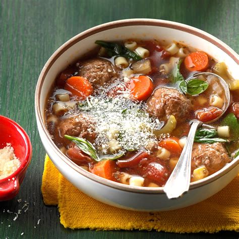 How many protein are in italian meatball soup - calories, carbs, nutrition