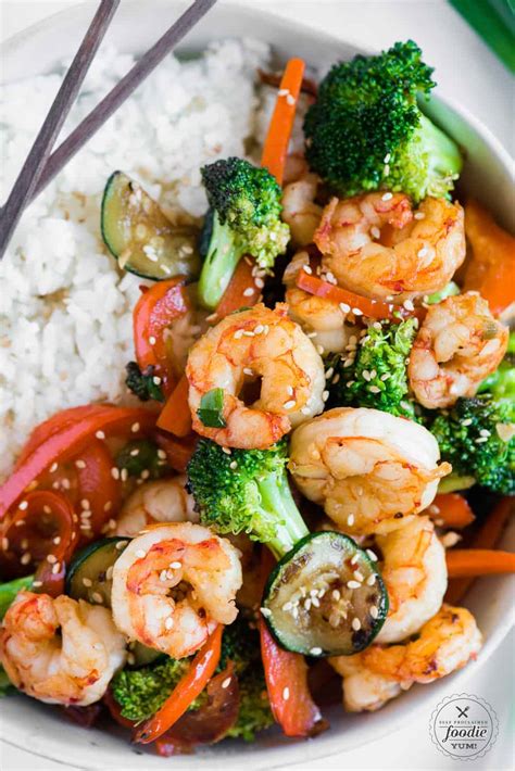 How many protein are in italian shrimp stir-fry - calories, carbs, nutrition